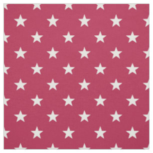 Old Glory Red White Stars (small scale) Fabric