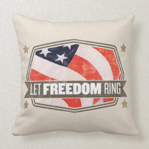 Old Glory Throw Pillow