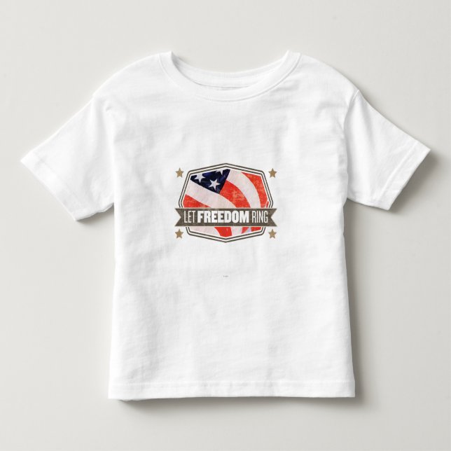 Old Glory Toddler T-shirt (Front)