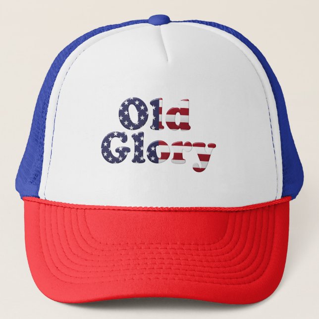 Old Glory Trucker Hat (Front)