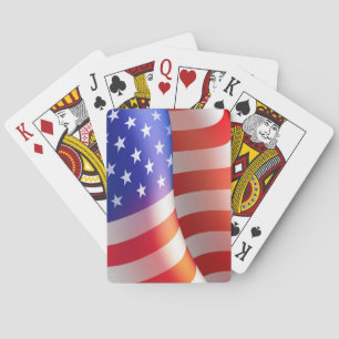 "Old Glory" US Flag Playing Cards