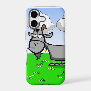 Old goat cartoon phone case