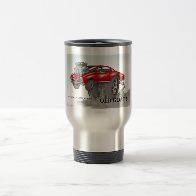 OLD GOAT ! TRAVEL MUG (Center)