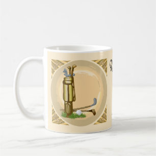 Old Golf Clubs mug