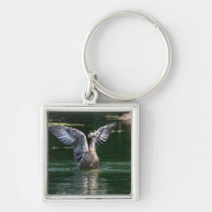 Old Goose Wing Action Keychain