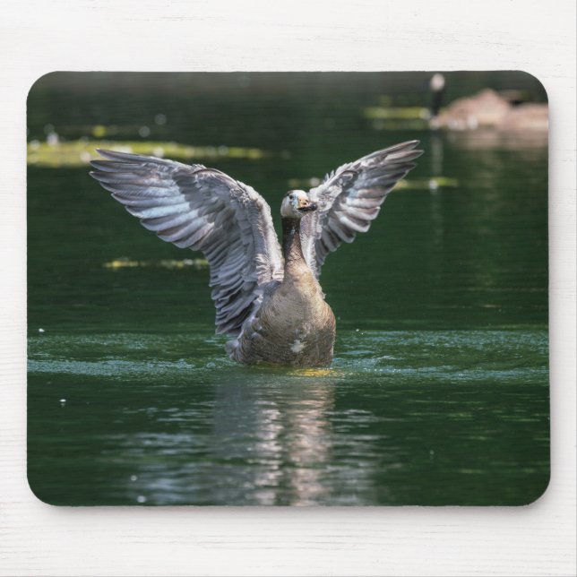 Old Goose Wing Action Mouse Pad (Front)