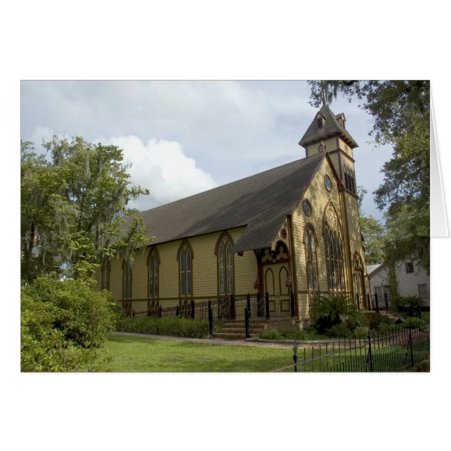 Old Gothic Church Card (Front Horizontal)
