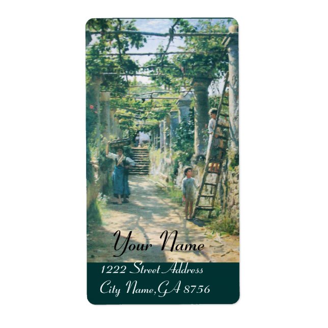 OLD GRAPE VINEYARD HARVEST WINE TASTING PARTY (Front)