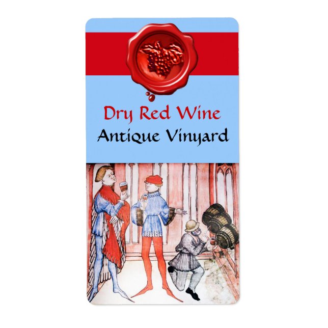 OLD GRAPE VINEYARD RED WINE TASTING WITH BARRELS (Front)