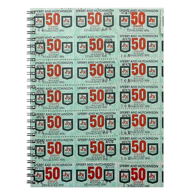 Old Green Stamps Notebook (Front)