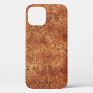 Old Grunge Rustic Metal Texture iPhone 12 Case