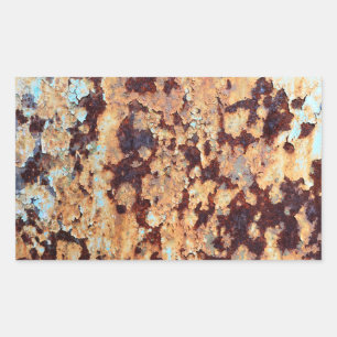 old grunge rusty metal sheet texture background pa sticker