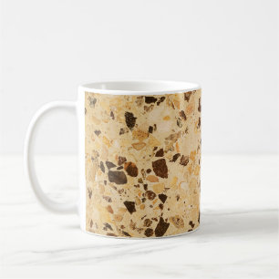 Old grunge textures backgrounds. art rough stylize coffee mug