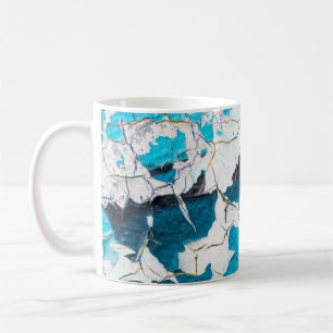 Old grunge wall textures and backgroundsearthquake coffee mug