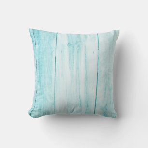 Old grunge wood plank texture background. Vintage  Throw Pillow