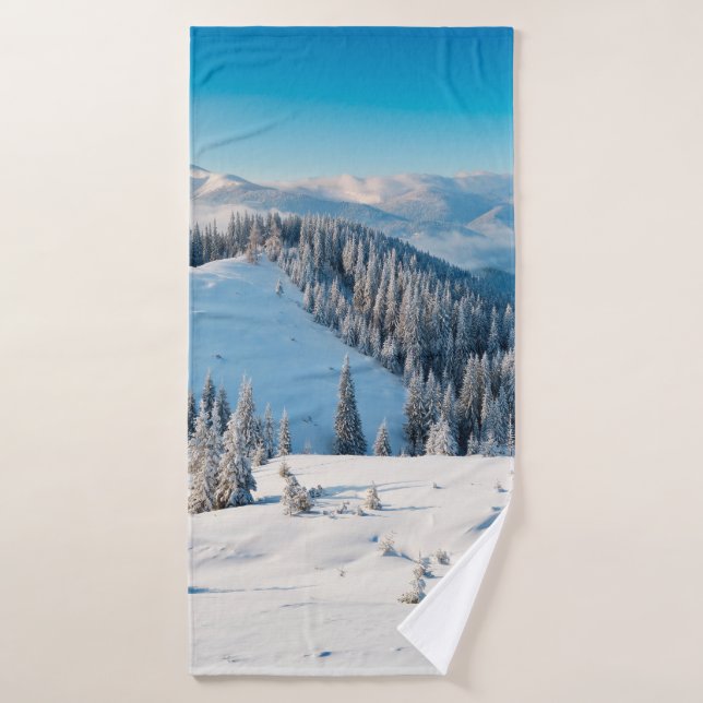 Old grunge wooden texture or background with termi (Serviette de bain)