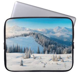 Old grunge wooden texture or background with termi laptop sleeve