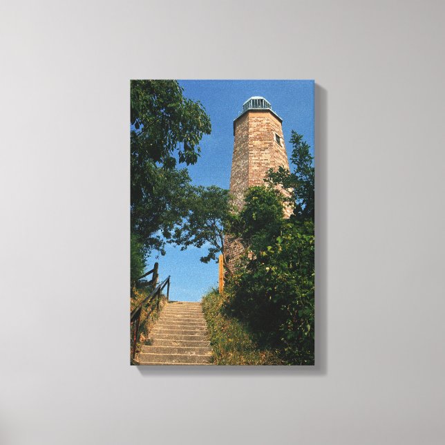Old Guardian of Cape Henry Canvas Print (Front)