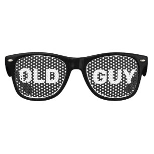 OLD GUY FUNNY BIRTHDAY SUNGLASSES FUN-Glasses!