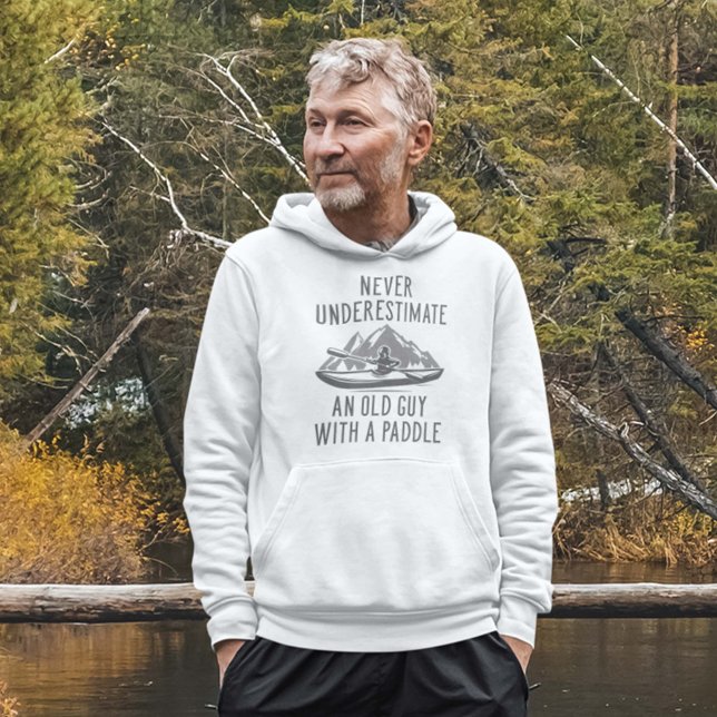 Old Guy With A Paddle Hoodie (Creator Uploaded)