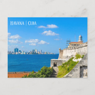 Old Habana, Cuba Postcard