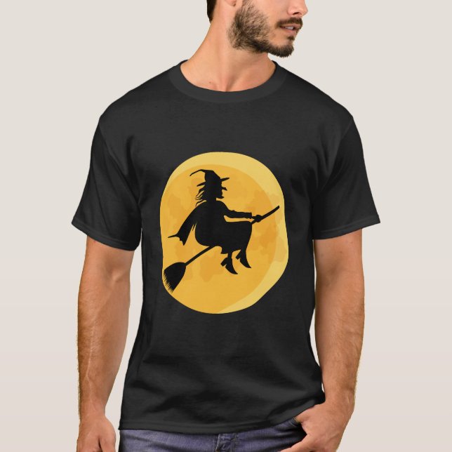 Old Halloween Witch T-Shirt (Front)