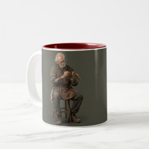 Old Hands Two-Tone Coffee Mug