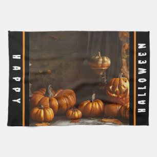 Old Happy Halloween Home Collection Kitchen Towel