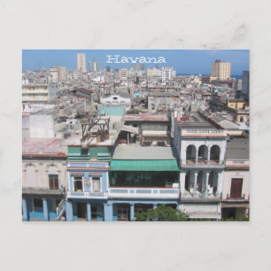 old havana postcard