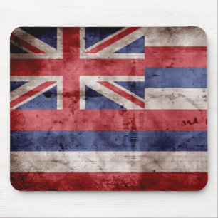 Old Hawaiian Flag; Mouse Pad