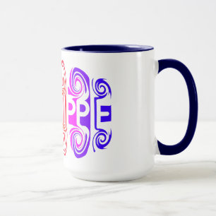 OLD HIPPIE mug - choose style & colour