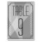Old Hollywood Style Table Number cards