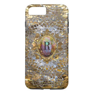 Old Hollywood Vintage Chic Monogram Plus iPhone 8 Plus/7 Plus Case