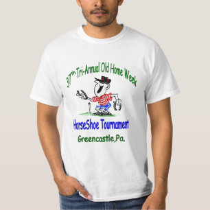 Old Home Week Horseshoes T-Shirt