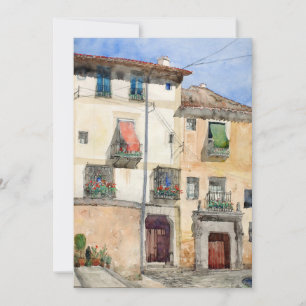 Old House at Segovia, Spain   Cass Gilbert