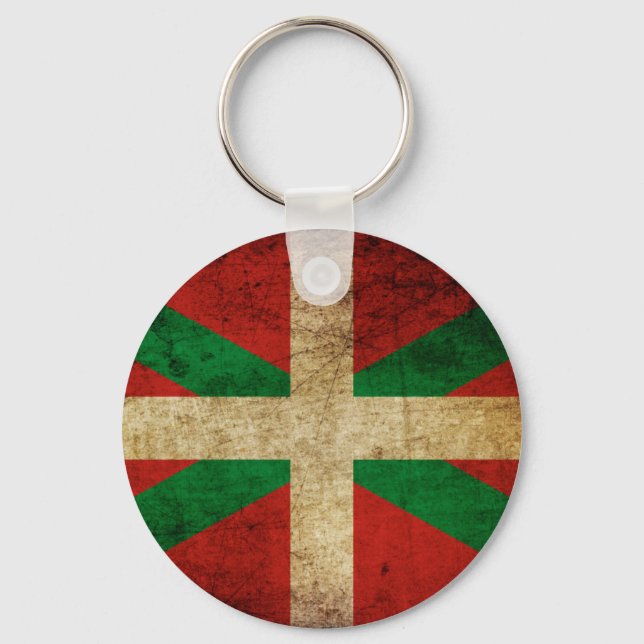 Old Ikurriña Keychain (Front)