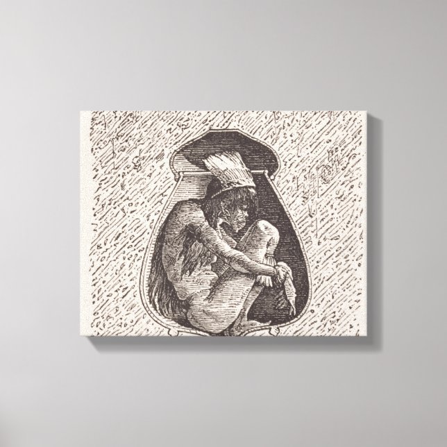 Old Indian cemetery Canvas Print (Front)