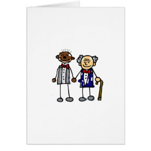 Old Interracial Gay Couple