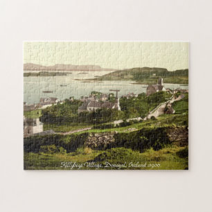 Old Ireland, Killybegs village, Donegal 1900 Jigsaw Puzzle