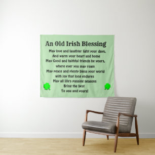 OLD IRISH BLESSING   TAPESTRY