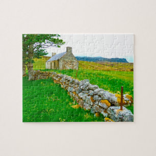 Old Irish Cottage Galway Ireland. Jigsaw Puzzle