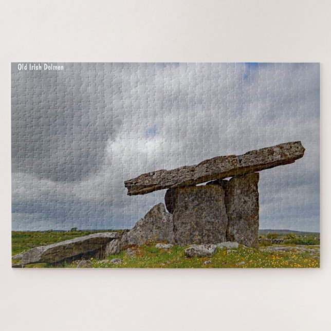 Old Irish Dolmen Jigsaw Puzzle (Horizontal)