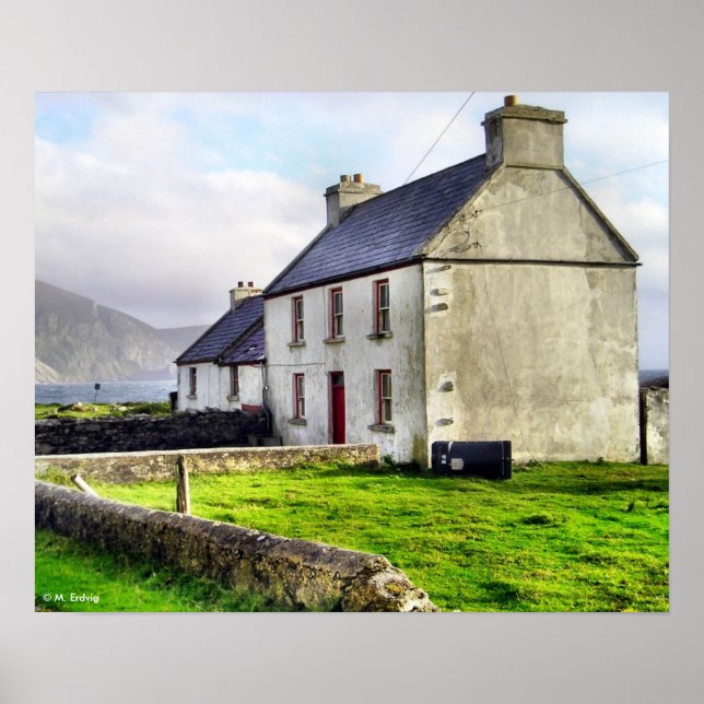 Old Irish Farmhouse Print (Front)