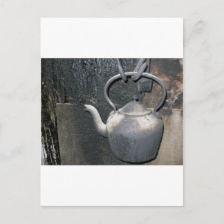 Old Irish Kettle Postcard