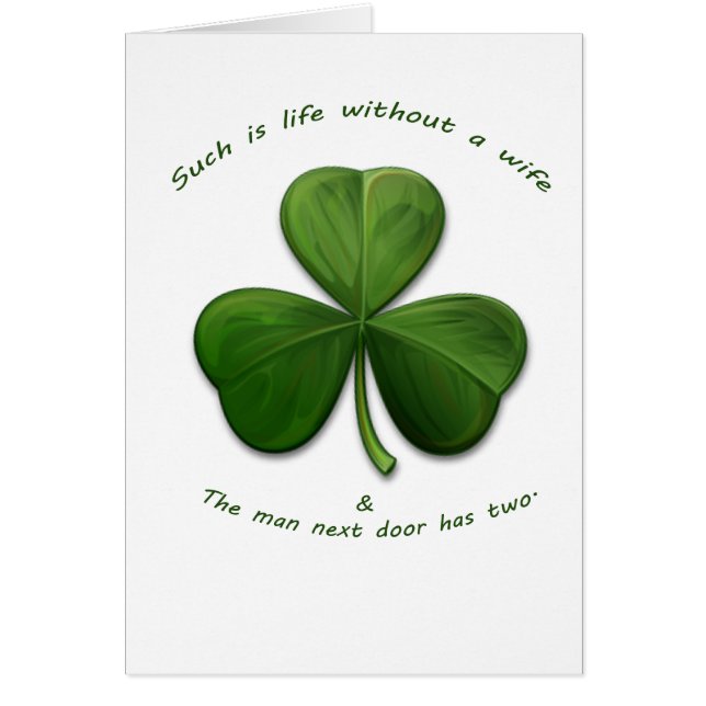 Old Irish Sayings (Front)