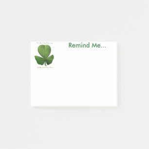 Old Irish Sayings. Memo Notes