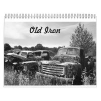 Old Iron Classic Cars Calendar