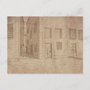 Old Italian Town postcard