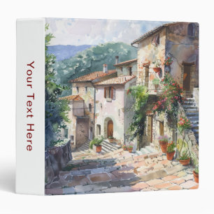 Old Italian Village  Binder