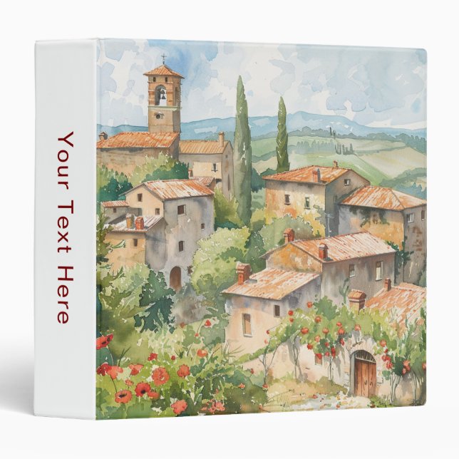 Old Italian Village  Binder (Front/Spine)